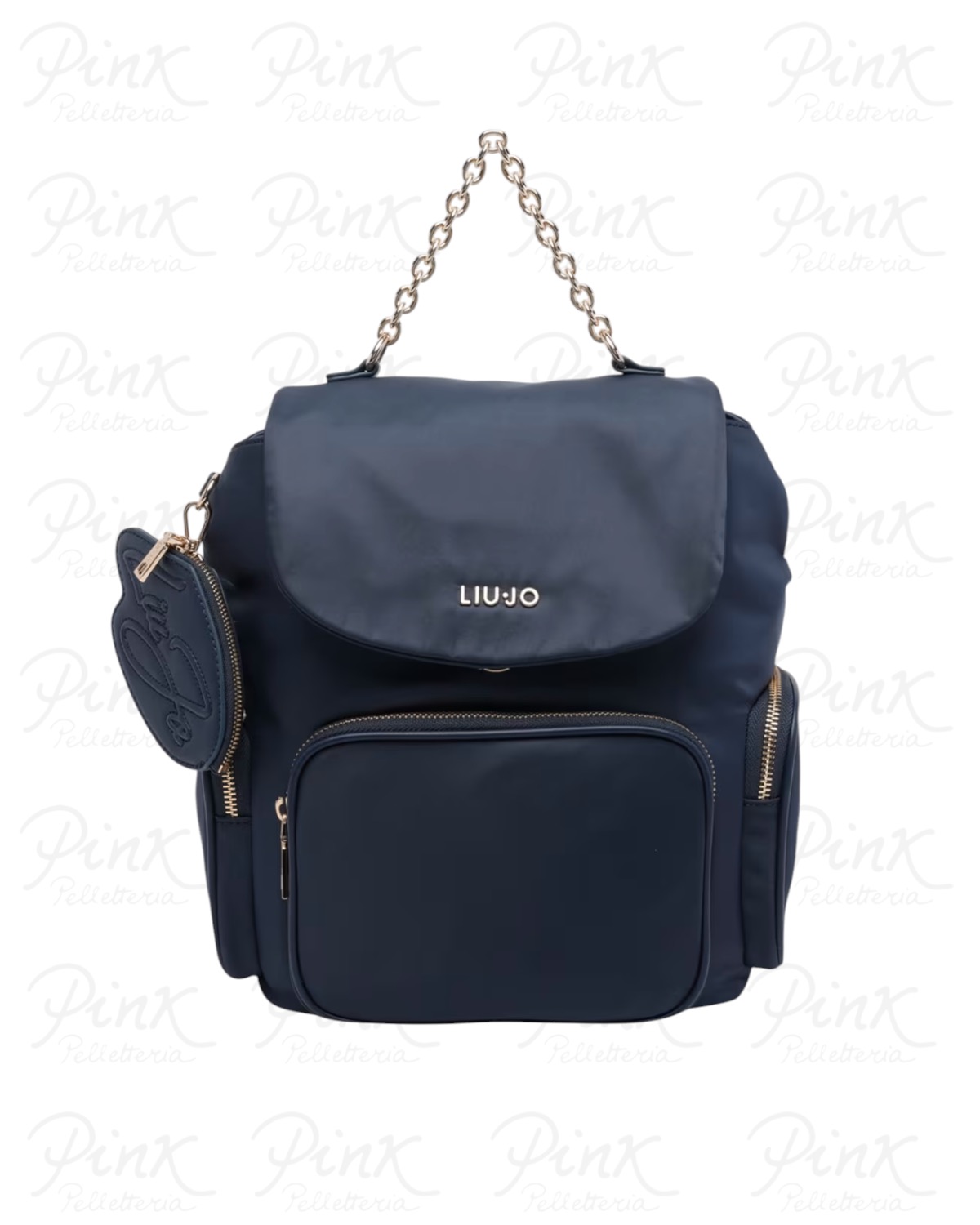 LIU JO Backpack M Nylon AA6174T382A 94024 Dress Blue