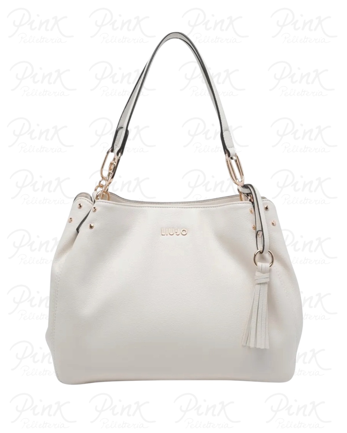 LIU JO Ecs M Satchel AA6185E1012 X0459 Cream