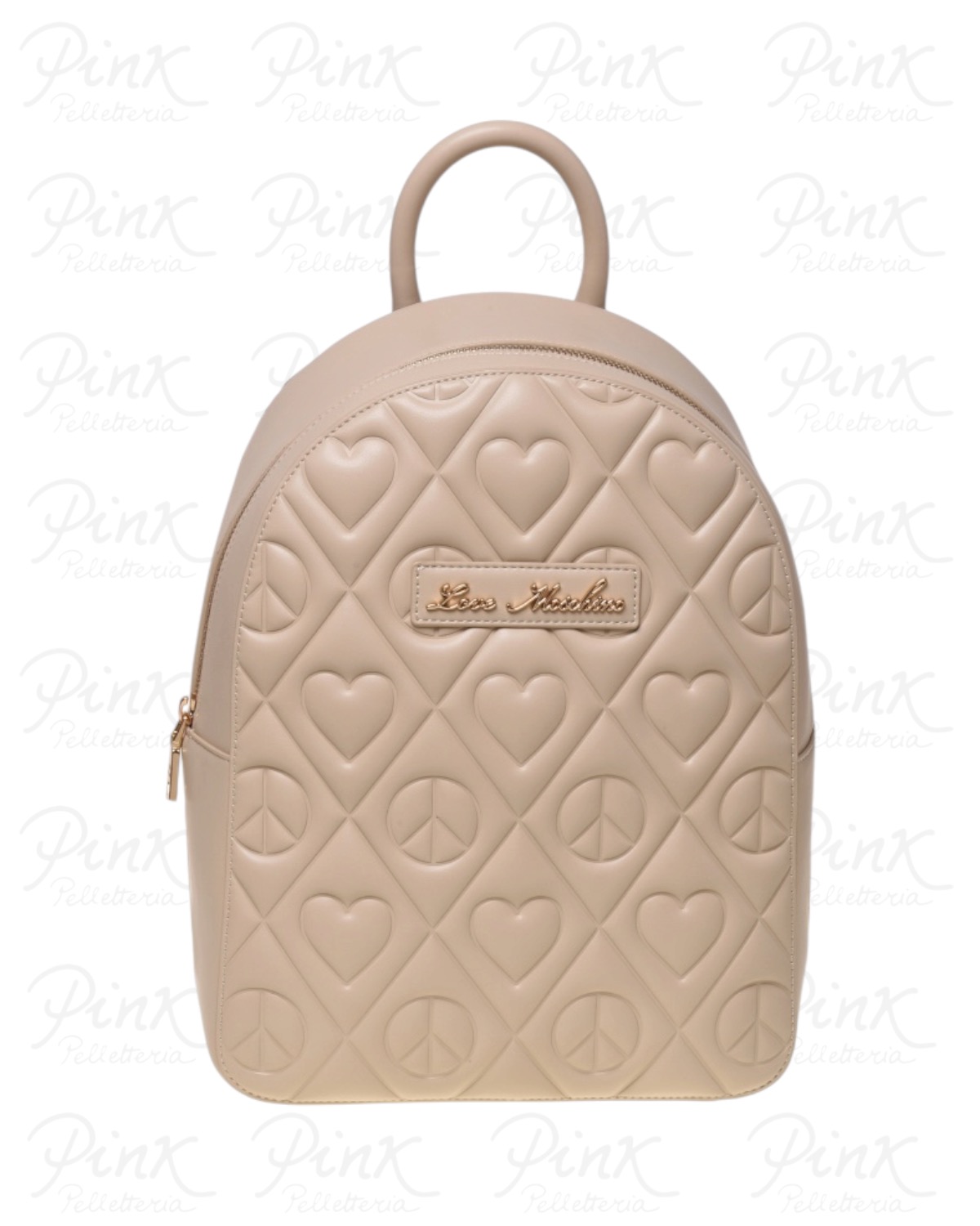 LOVE MOSCHINO Embossed Zaino JC4264PP0P-KQ0-129 Burro