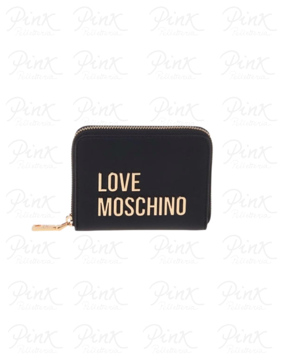 LOVE MOSCHINO Grs Portafoglio S. Zip Around JC5613PP0P-KD0-000 Nero