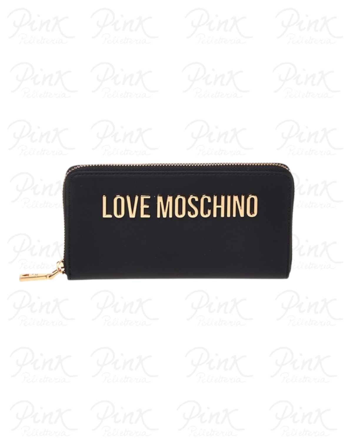 LOVE MOSCHINO Grs Portafoglio Zip Around JC5611PP0P-KD0-000 Nero