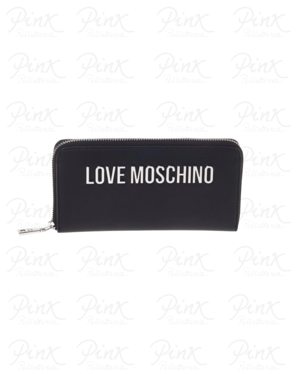 LOVE MOSCHINO Grs Portafoglio Zip Around JC5611PP0P-KD0-00B Nero