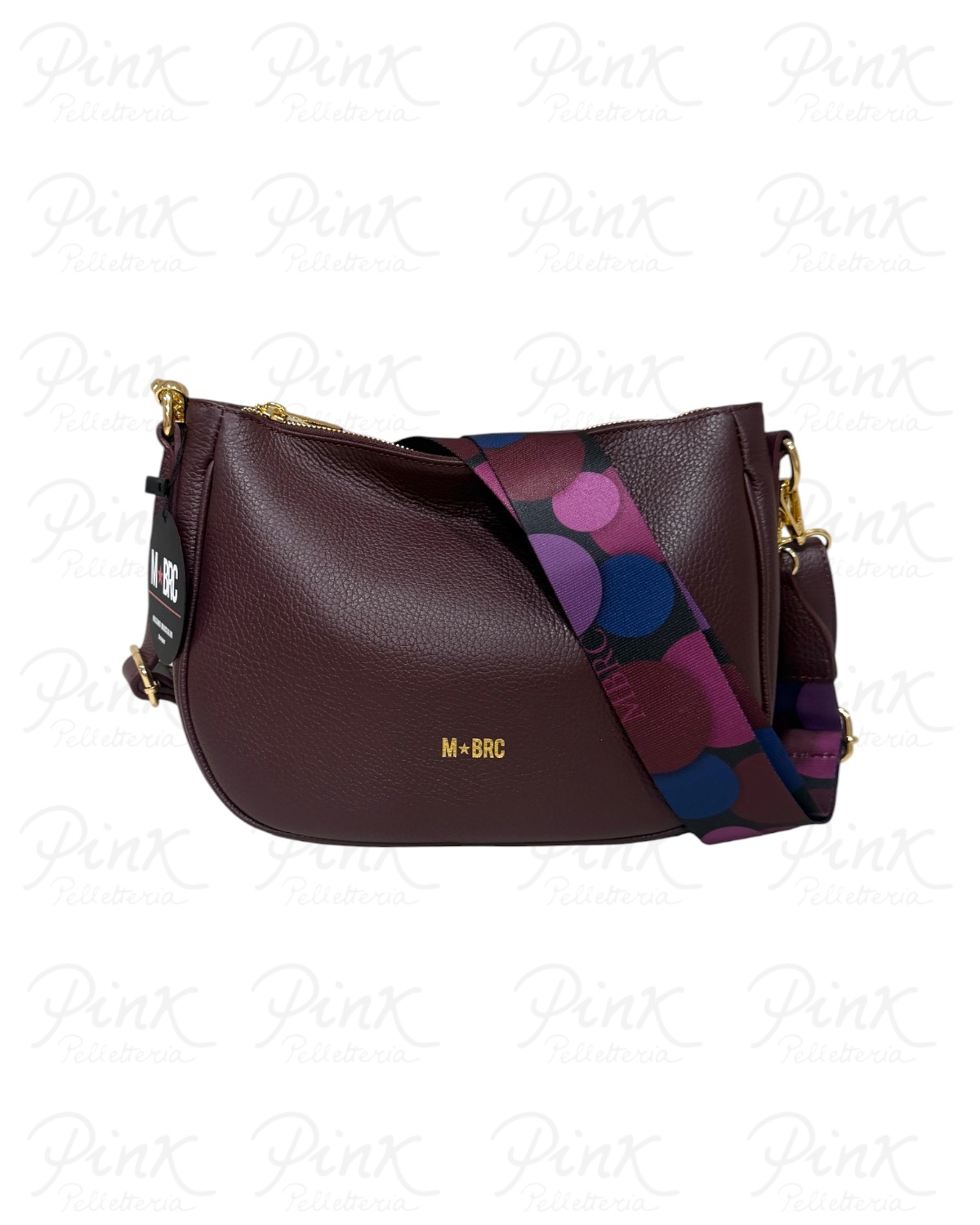 M*BRC Obona Tracolla Media I103 Burgundy