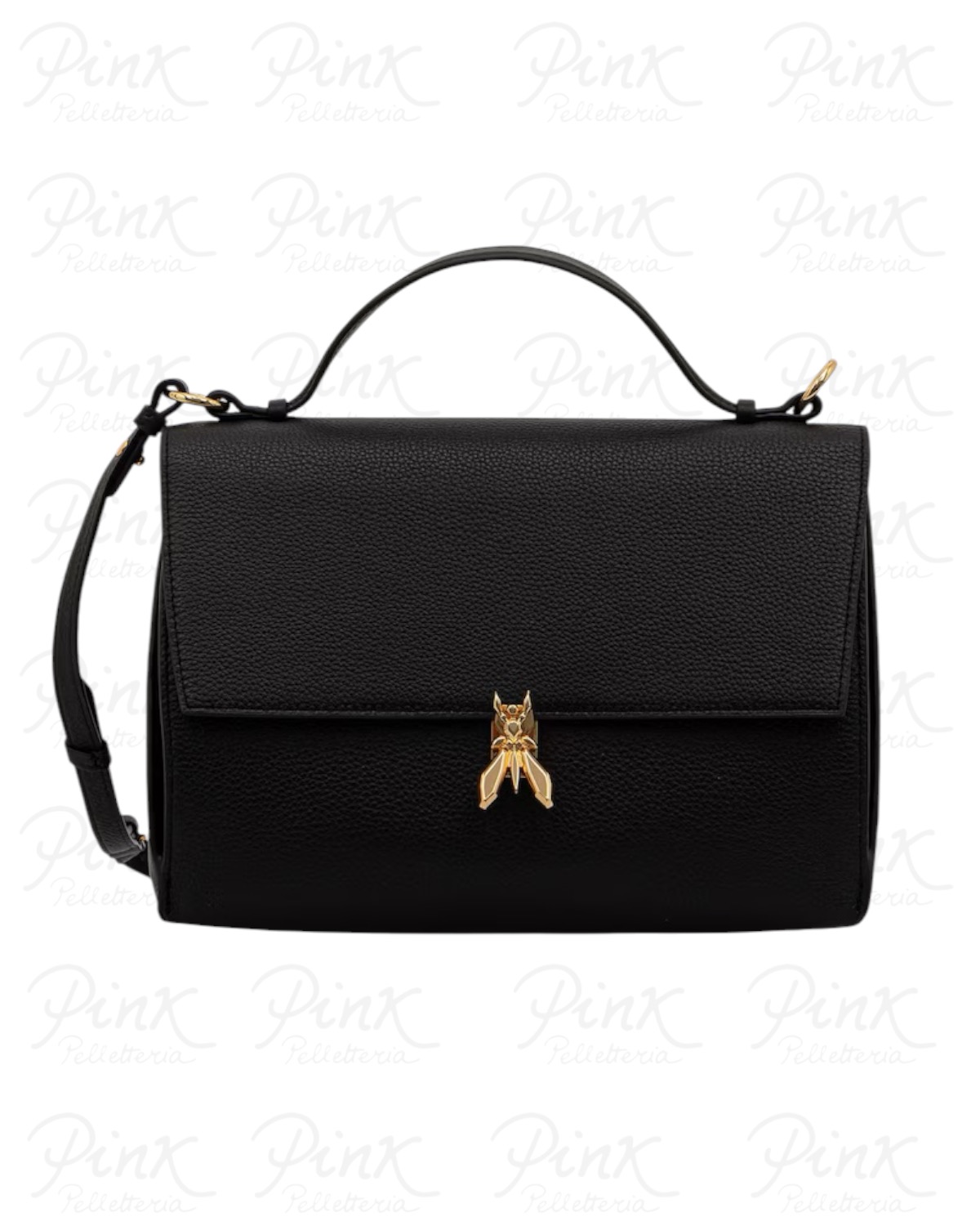 PATRIZIA PEPE Fly Top Handle 8B0173 L133 K103 Nero