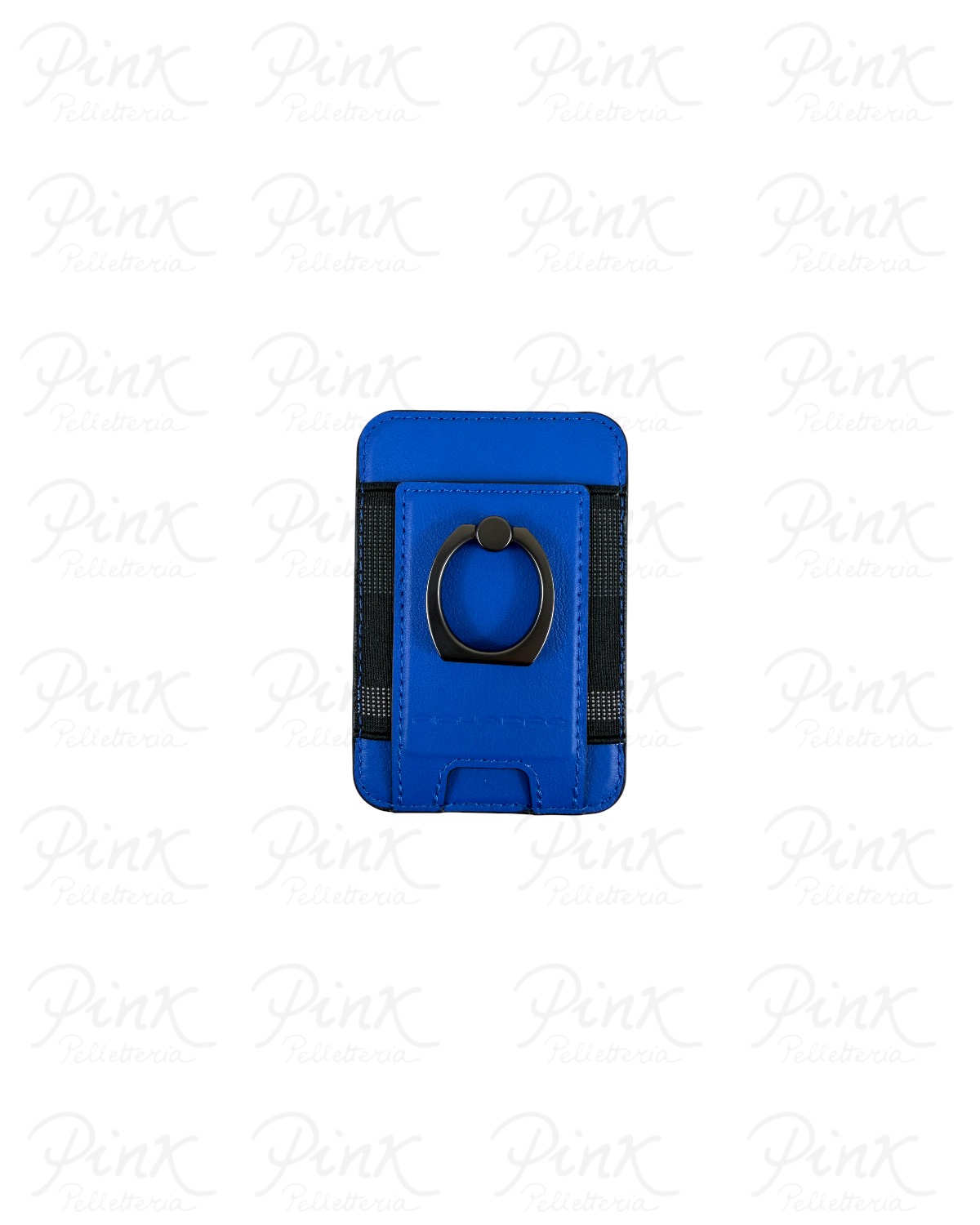 PIQUADRO Portacarte di Credito con Anello MagSafe PP7284S145R/BLU Blue