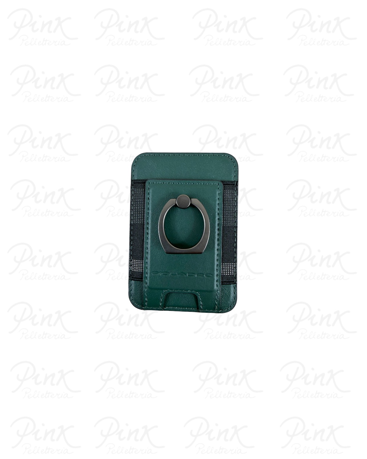 PIQUADRO Portacarte di Credito con Anello MagSafe PP7284S145R/VE Verde