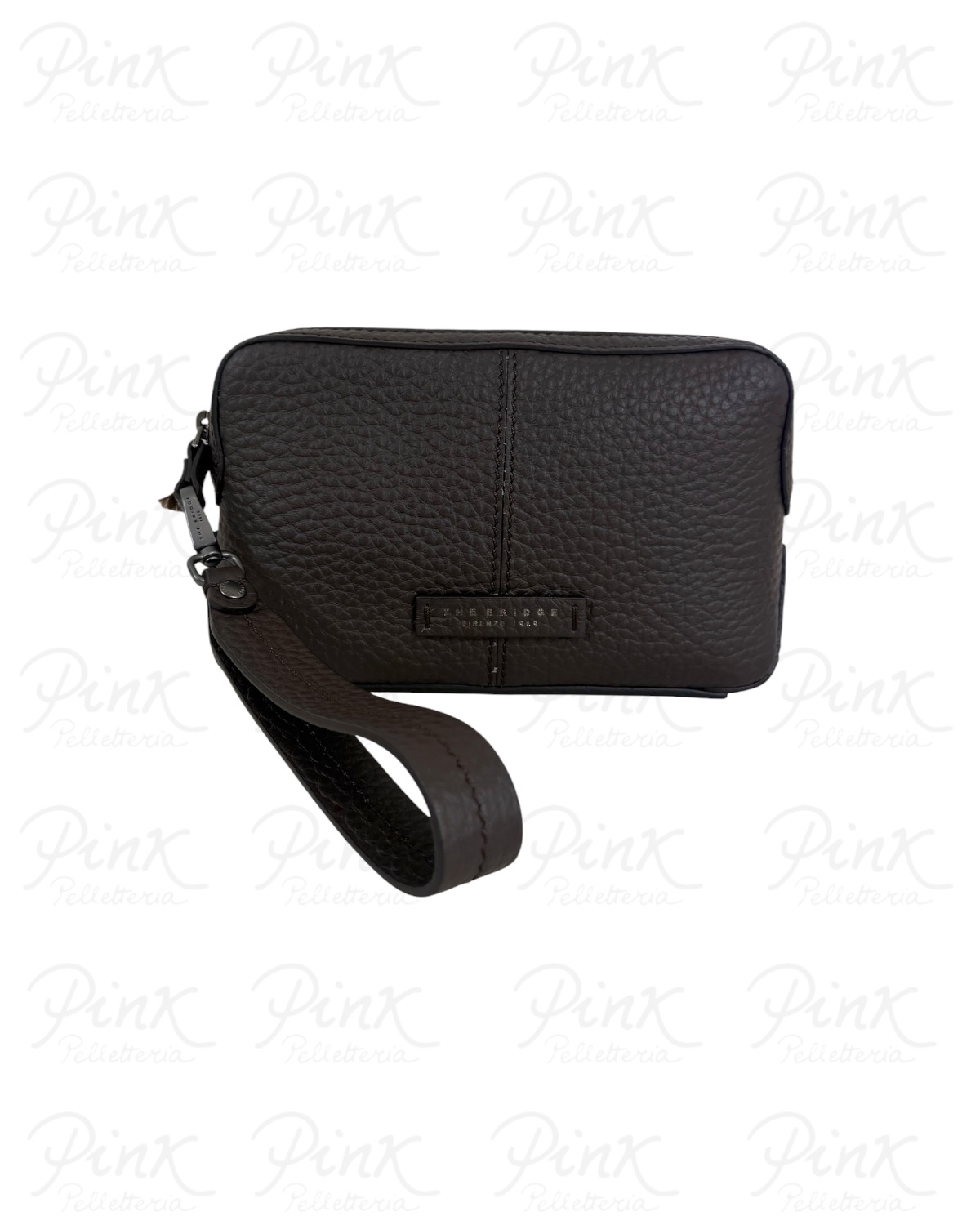 THE BRIDGE Man Manfredi Pouch 094706QQ-01Y Moka