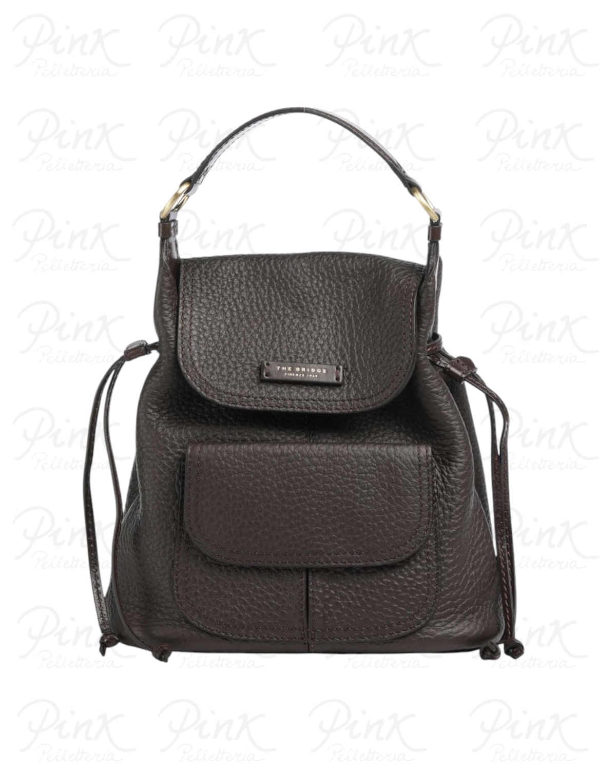 THE BRIDGE Woman Martina Backpack 044066ZA-TV Moka