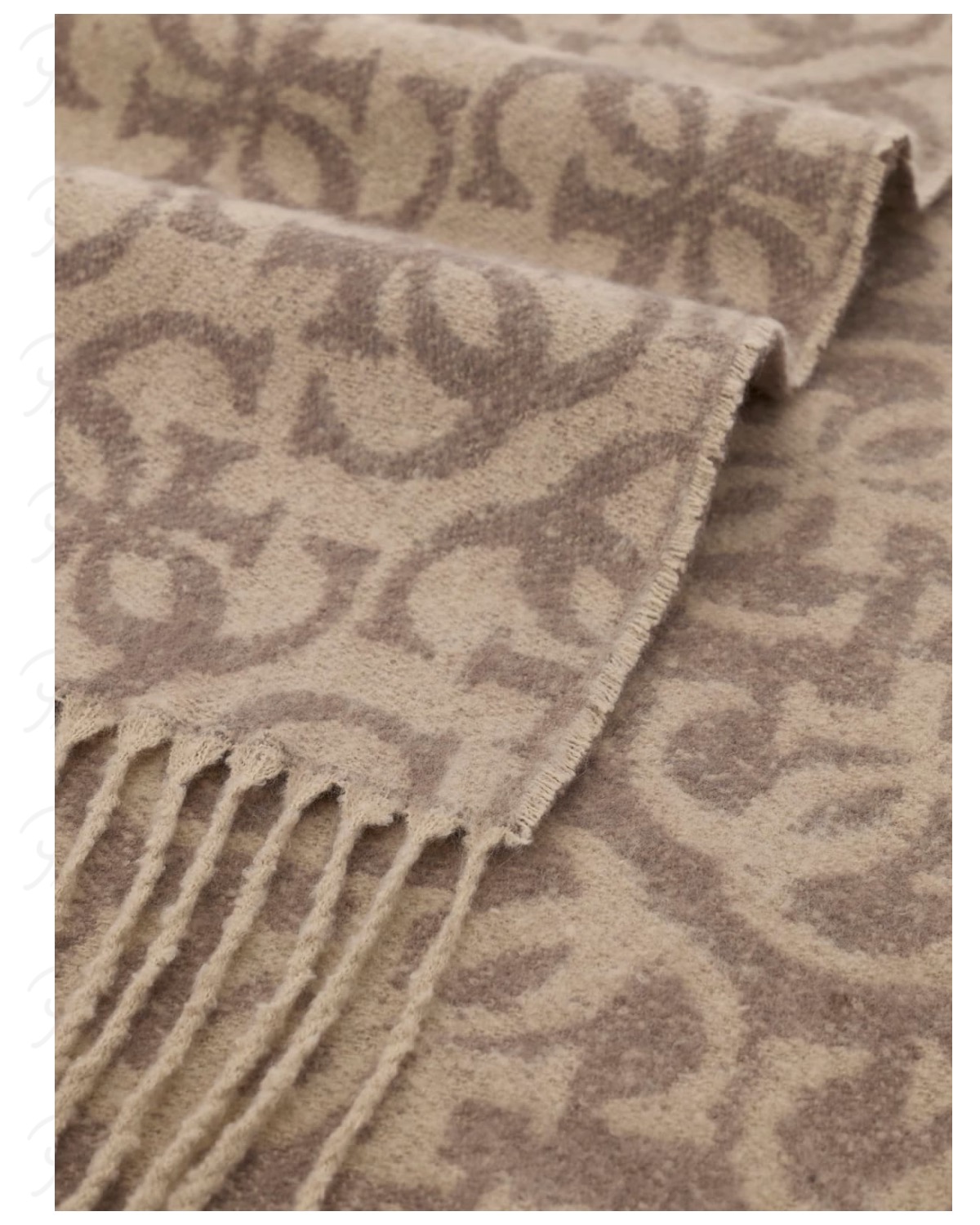 GUESS Jacquard Scarf AW5672POL03 GRI Granite - immagine 3