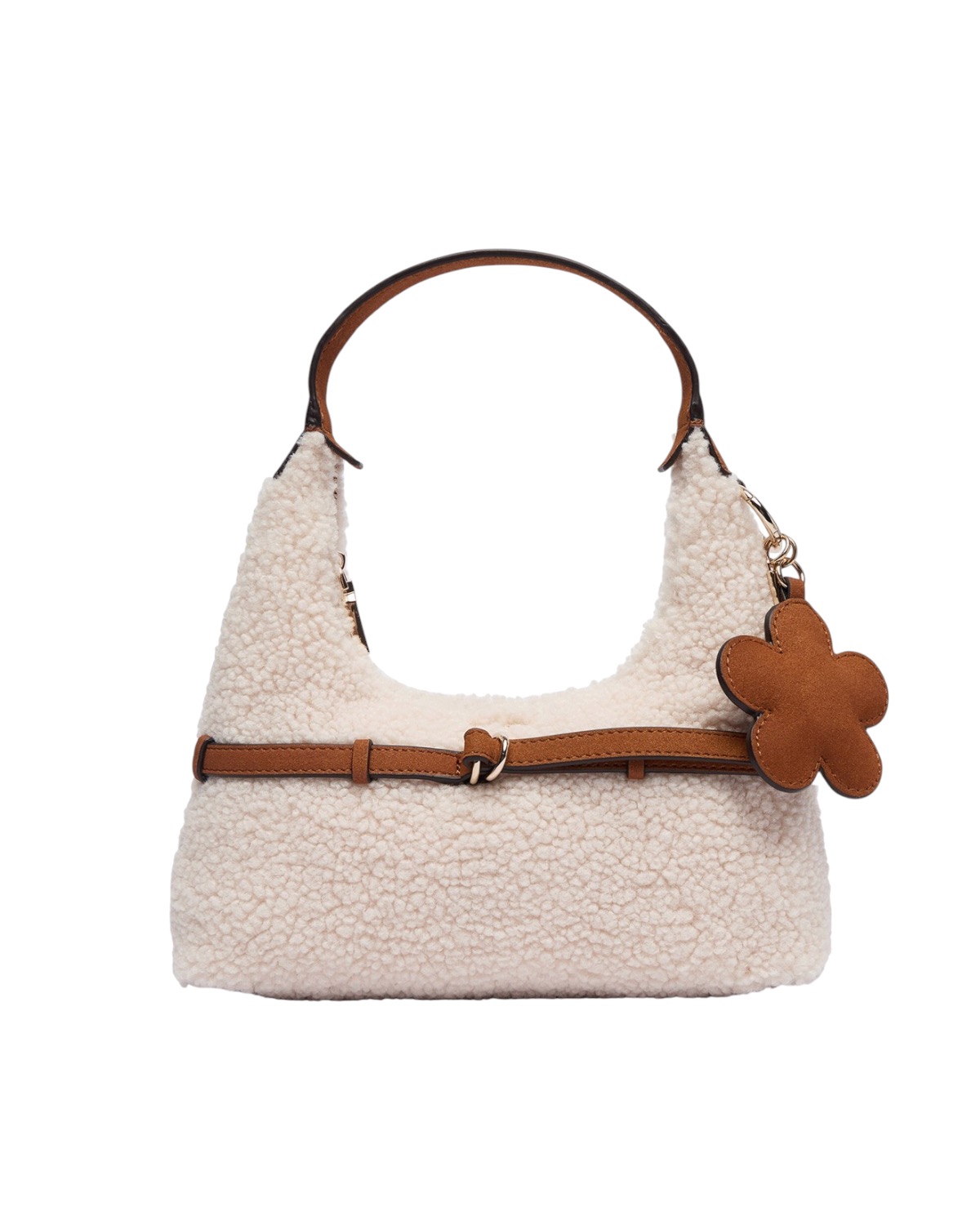 GUESS Taylor Mini Hobo HWWS2325770 OFC Off White/Cognac