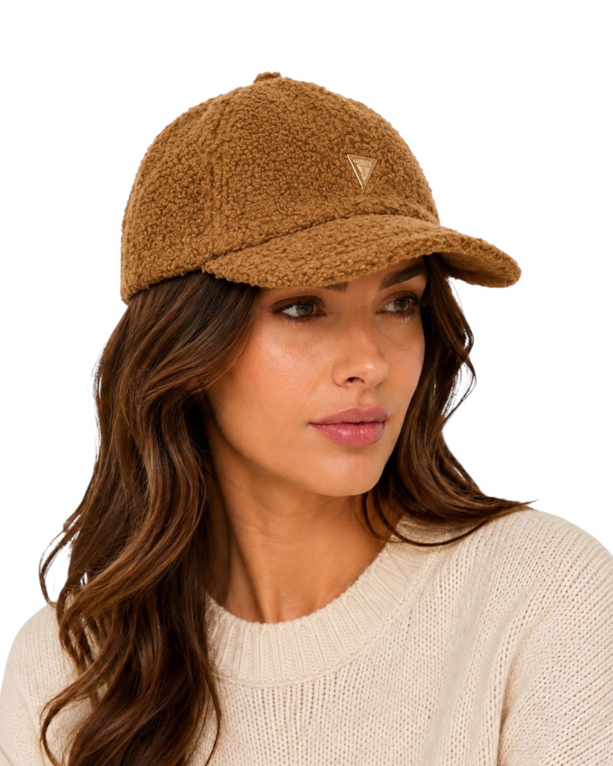 GUESS Teddy Baseball Cappello AW5626POL01 COG Cognac - immagine 2