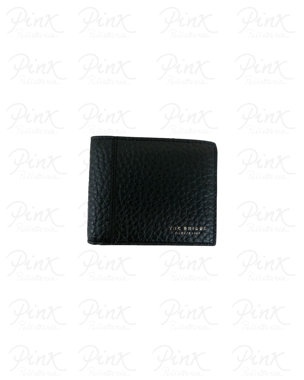 THE BRIDGE Man Manfredi Bifold Wallet 013536QQ-7R Nero