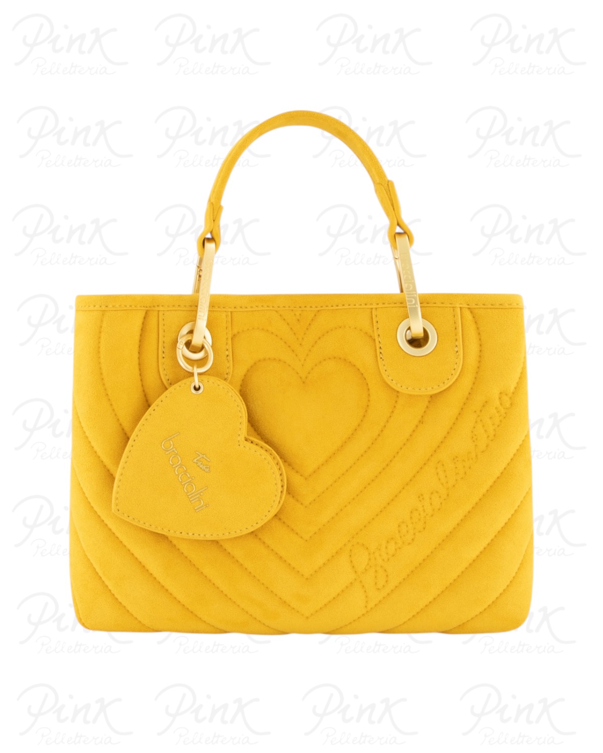 BRACCIALINI Beth Suede Borsa a Mano S. B19251-YY-382 Honey
