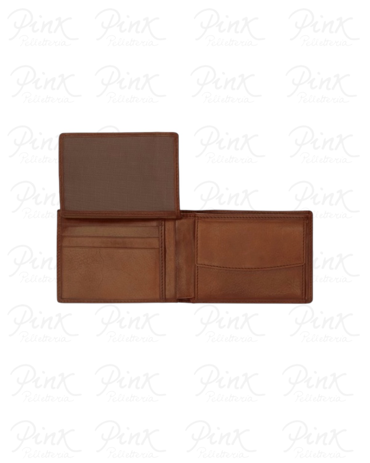 THE BRIDGE Man Story Wallet Bifold 01433201-14 Marrone - immagine 2