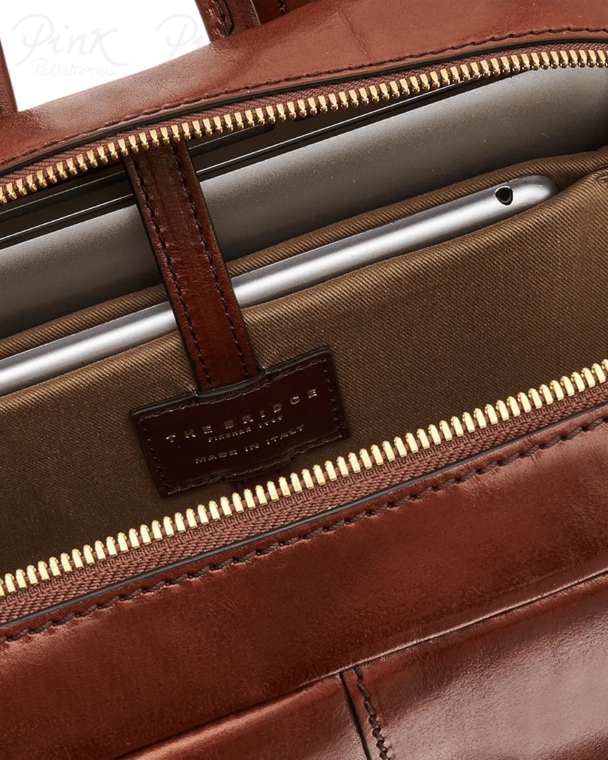 THE BRIDGE Man Vespucci Zaino 06364001-14 Marrone - immagine 4