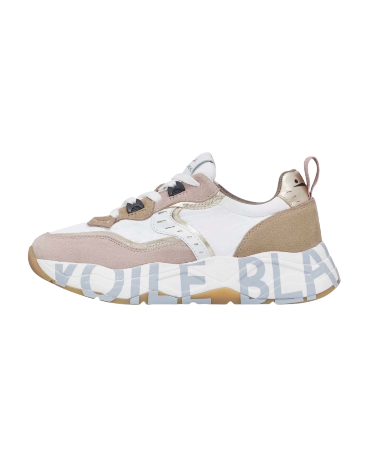 VOILE BLANCHE Woman Club105 Sneaker 0012017475-22-1M11 Onion-White-Light Brown