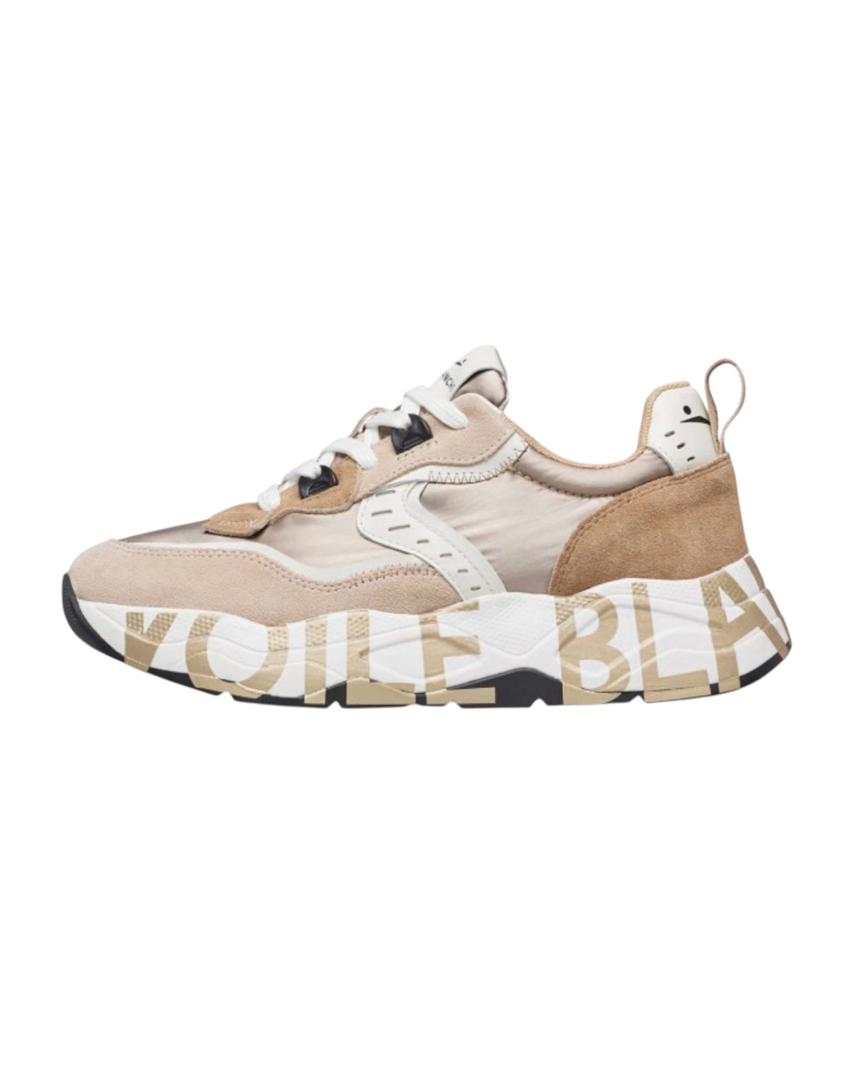 VOILE BLANCHE Woman Club105 Sneaker 0012017475-27-2E41 Beige-Platinum