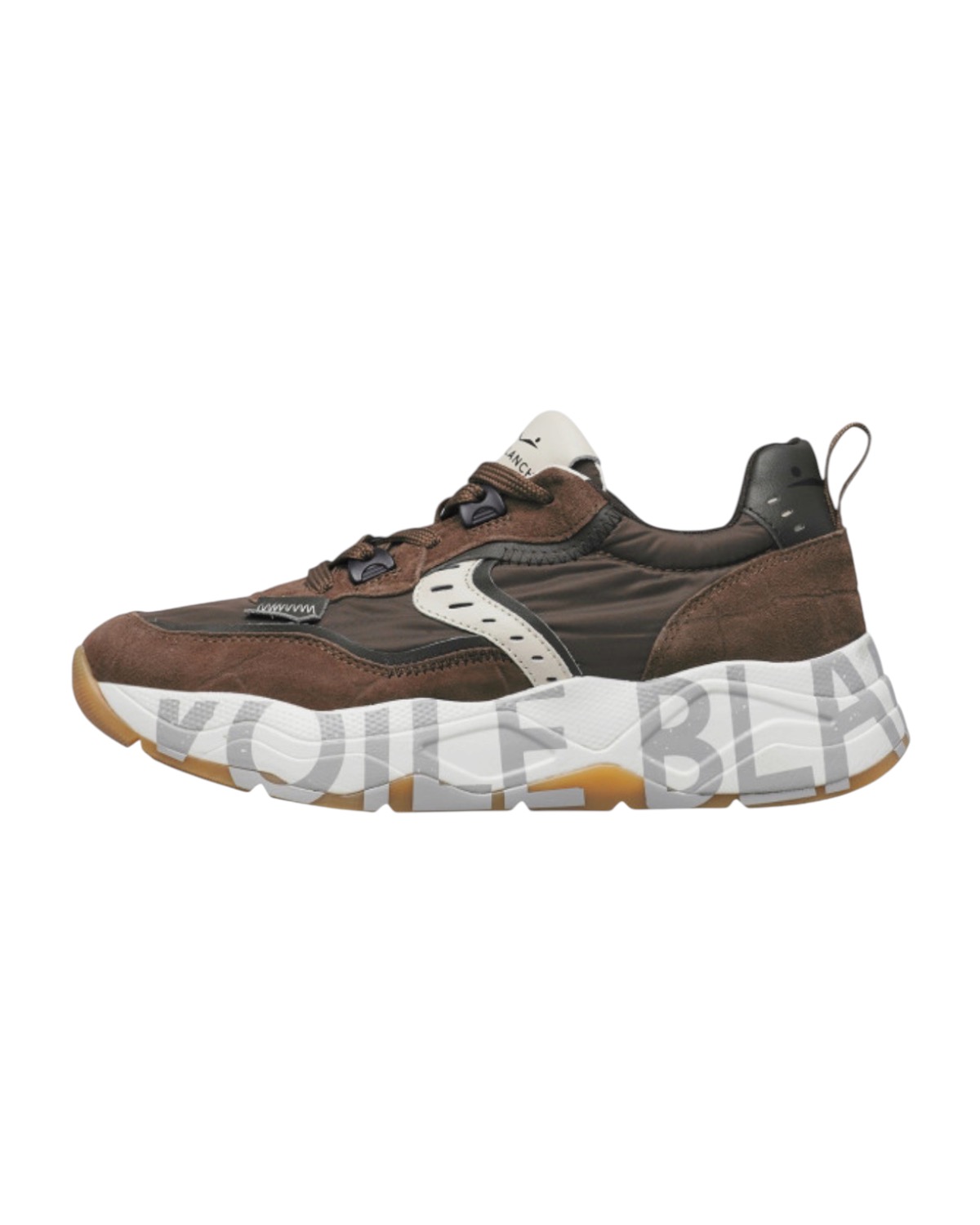 VOILE BLANCHE Woman Club105 Sneaker 0012017475-39-4D71 Brown/Dark Brown