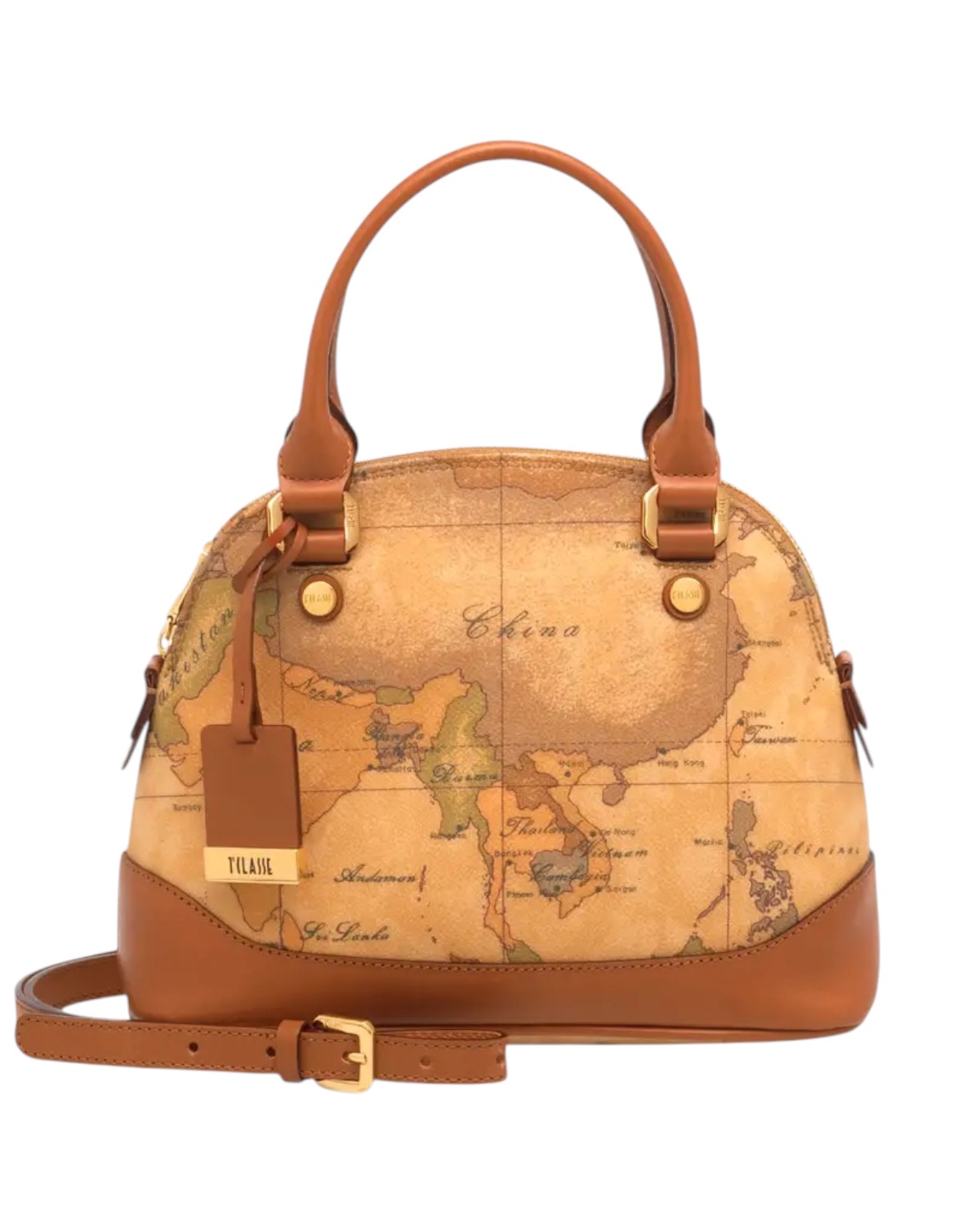 ALVIERO MARTINI PRIMA CLASSE Borsa Due Manici Piccola D078 6000 0010 Naturale