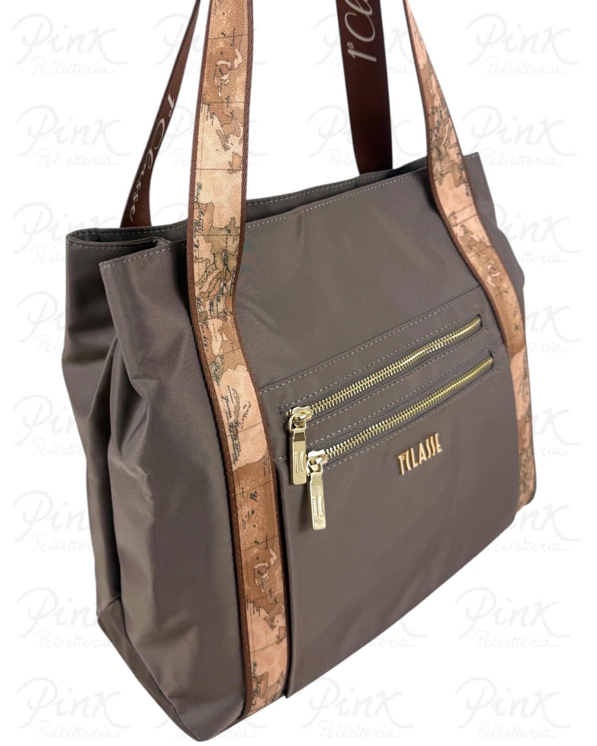 ALVIERO MARTINI PRIMA CLASSE Whisper Nylon Shopper LF91-9762-0587 Roccia - immagine 2