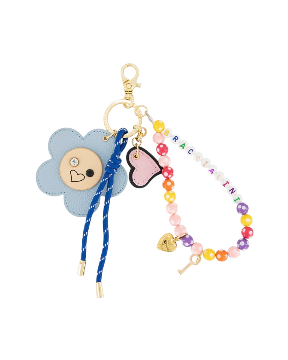 BRACCIALINI Gadget Charm Fiore Azzurro B19442-PP-818 Multicolor