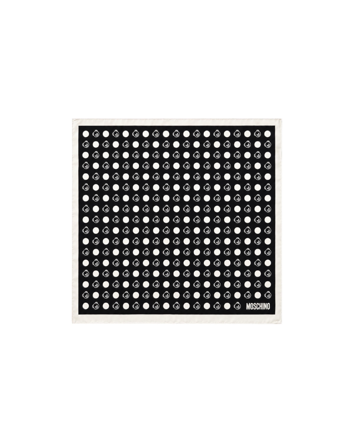 MOSCHINO Pochette Seta E5000 M5890 002 Bianco