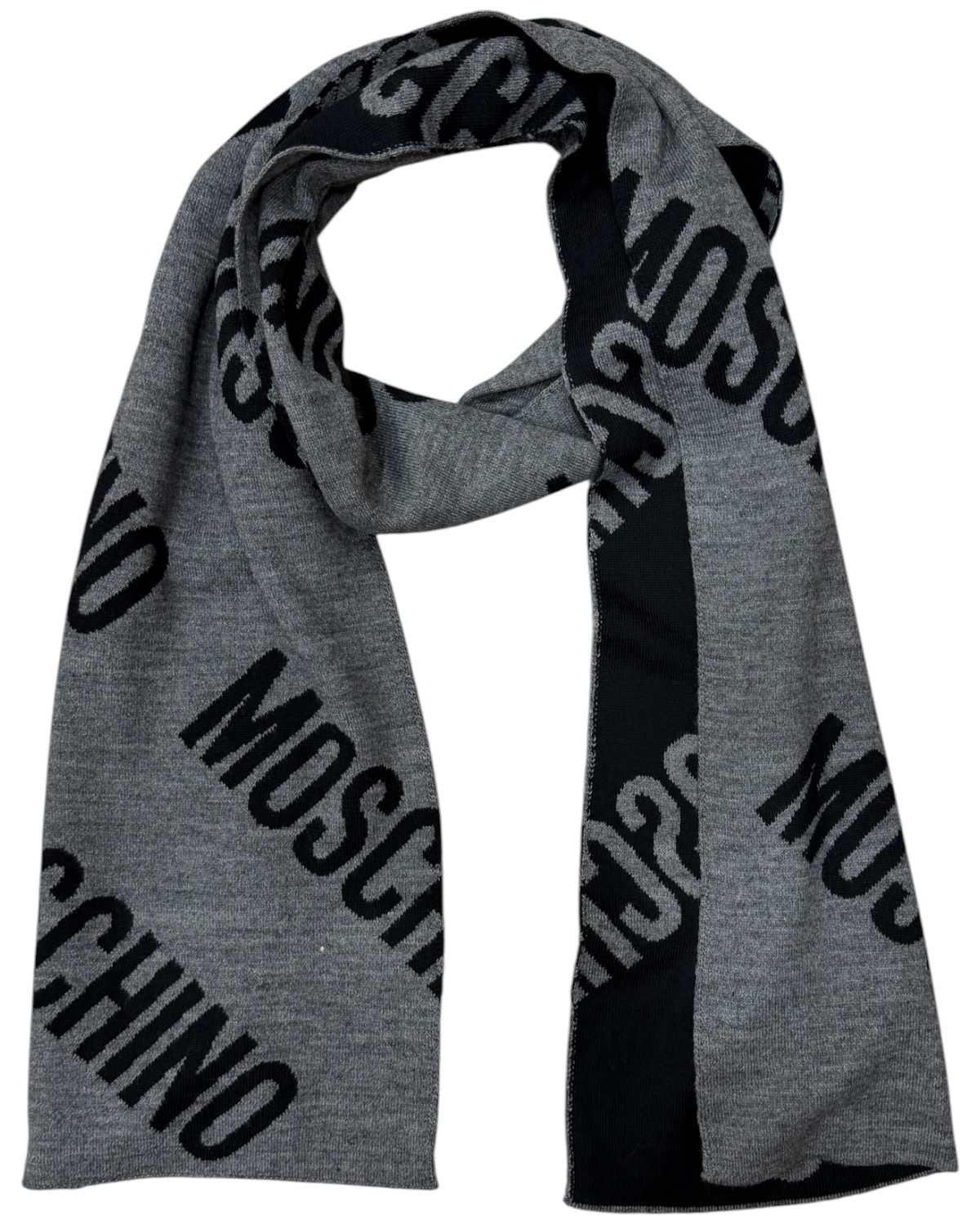 MOSCHINO Sciarpa 50240 M5855 015 Grigio