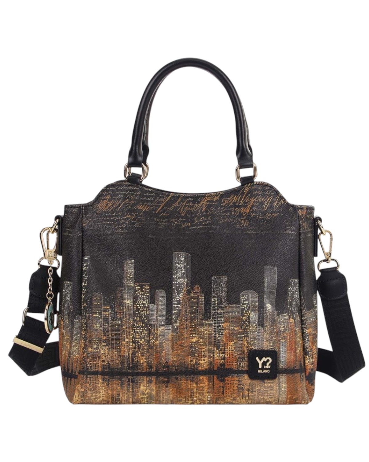 YNOT Yes Borsa Due Manici YES729F7 Black