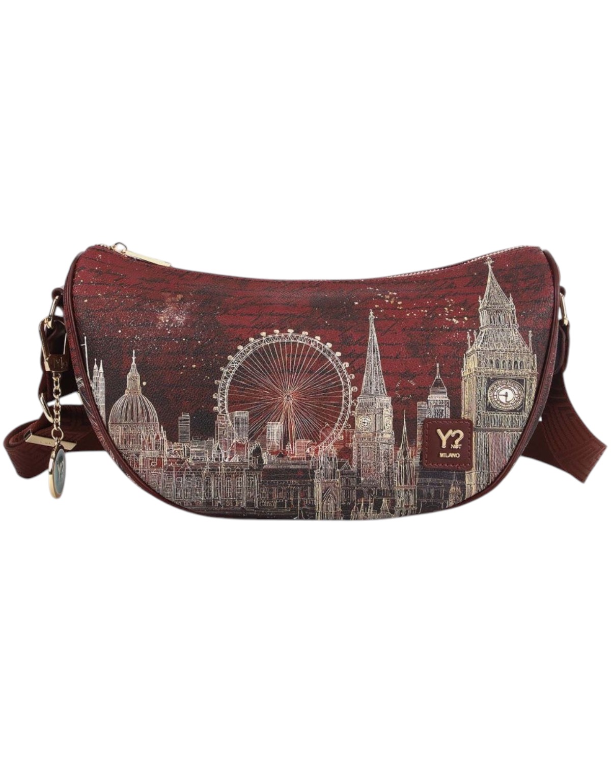 YNOT Yes Luna Bag Piccola YES717F7 Burgundy