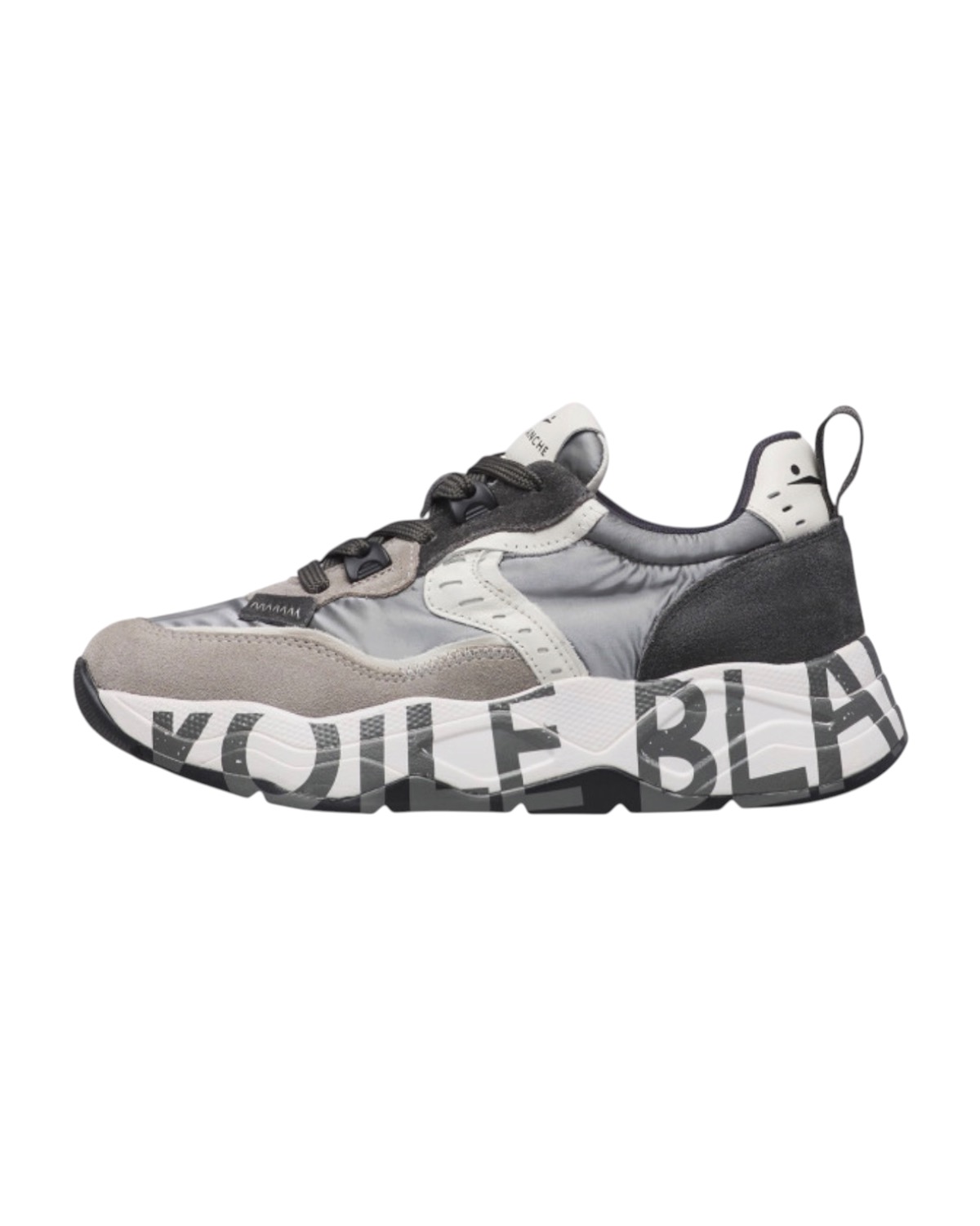 VOILE BLANCHE Woman Club105 Sneaker 0012017475-27-1B96 Dark Grey-Still